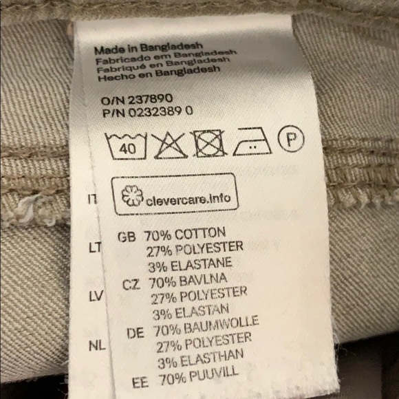 H&M khaki jeggings - Picture 4 of 5